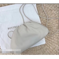 Reproduction Bottega Veneta Frame Pouch Clutch Small Bag with Strap In Butter Calf BV51402 Creamy 2019