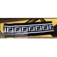 Imitation Cheap Fendi FF Stripe Headband 921606 White