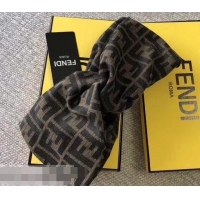 Hot Sell Fendi Jacquard FF Tie Headband 921613