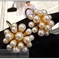 Luxury Classic Celine Dandelion Pearls Earrings C31046