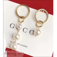 Top Quality Cheap Celine Asymmetric Pearl Earrings C72302