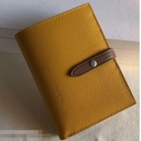 Cheapest Celine Bicolour Medium Strap Multifunction Wallet 952102 Yellow/Brown