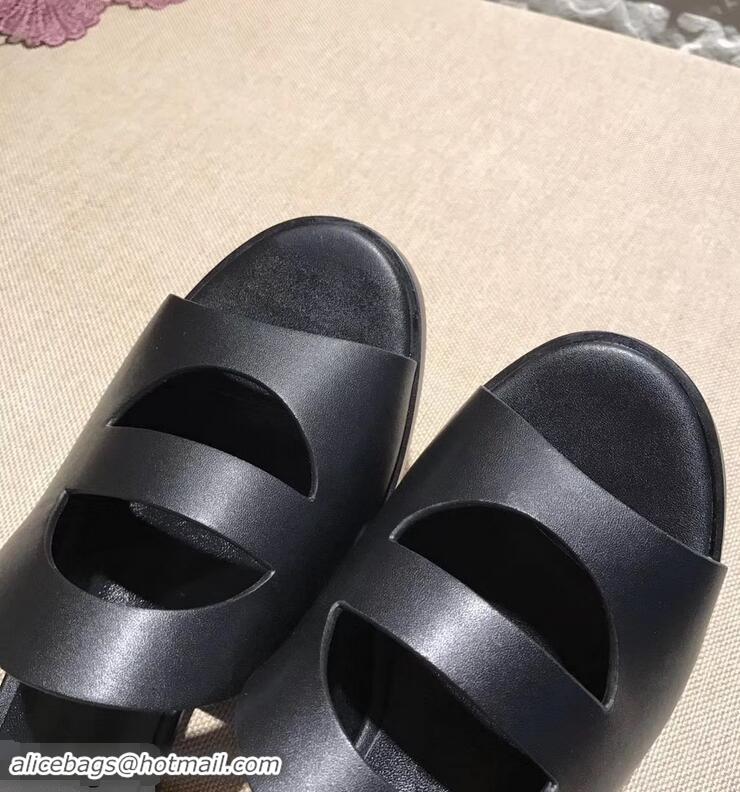 Trendy Design Hermes Heel 4.5cm Mona Sandals H94211 Black 2019