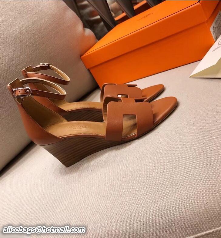 Best Price Hermes Legend Sandals H95501 Brown