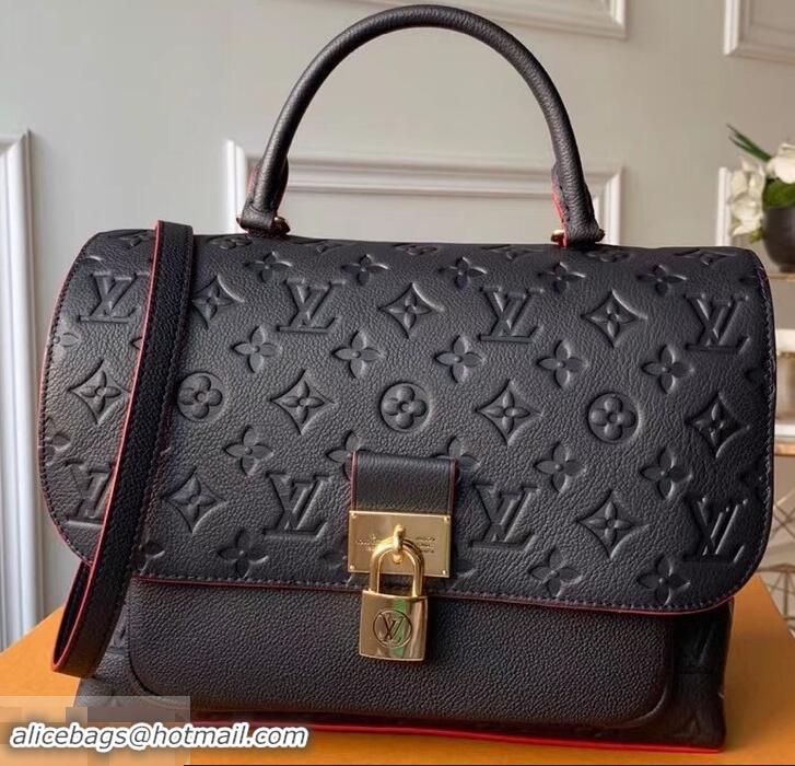 Low Cost Louis Vuitton Monogram Empreinte Marignan Bag M44545 Marine Rouge 2019