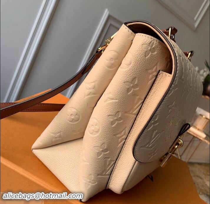 Promotional Louis Vuitton Monogram Empreinte Marignan Bag M44549 Creme Caramel 2019