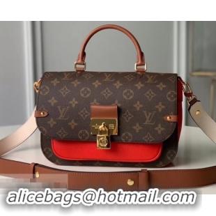 Fashion Discount Louis Vuitton Monogram Canvas Vaugirard Bag M44548 Coquelicot 2019 