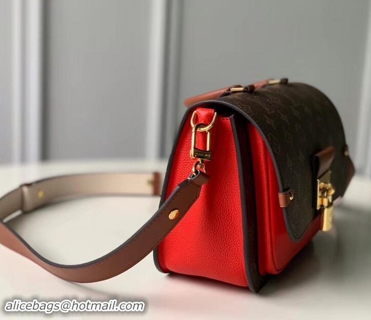 Fashion Discount Louis Vuitton Monogram Canvas Vaugirard Bag M44548 Coquelicot 2019 