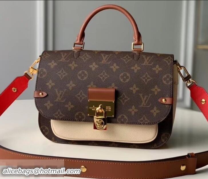 Fashion Louis Vuitton Monogram Canvas Vaugirard Bag M44353 Creme 2019