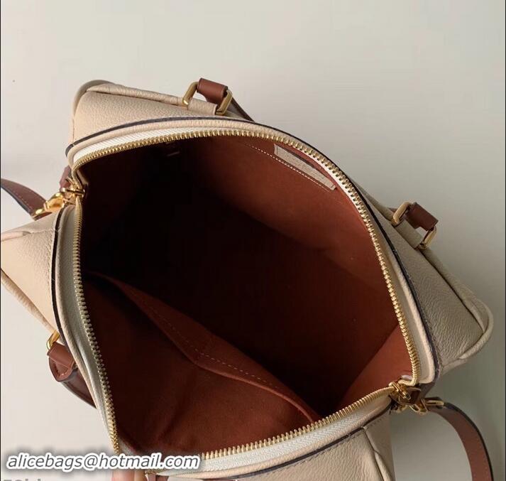 Good Taste Louis Vuitton Monogram Empreinte Speedy Bandouliere 30 Bag M44735 Creme Caramel 2019