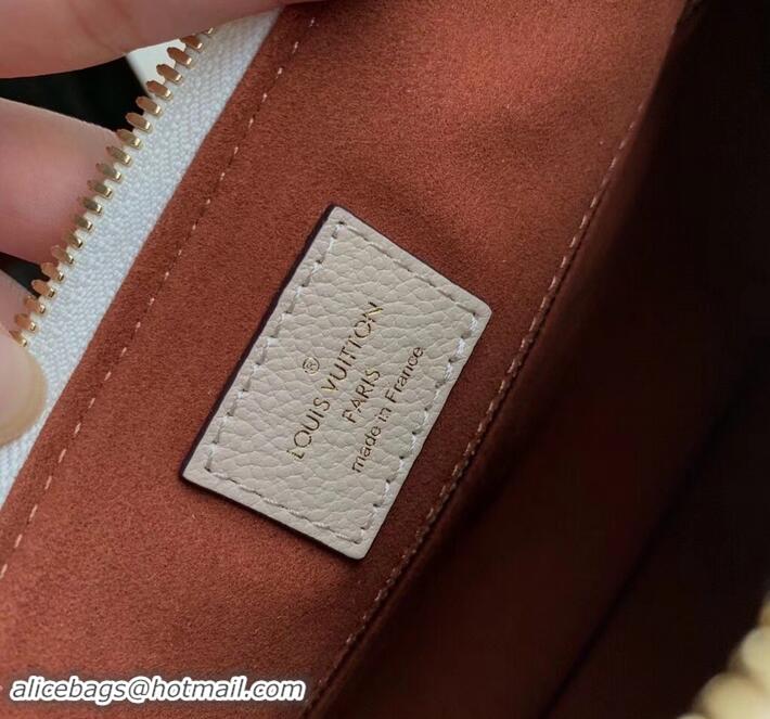 Good Taste Louis Vuitton Monogram Empreinte Speedy Bandouliere 30 Bag M44735 Creme Caramel 2019