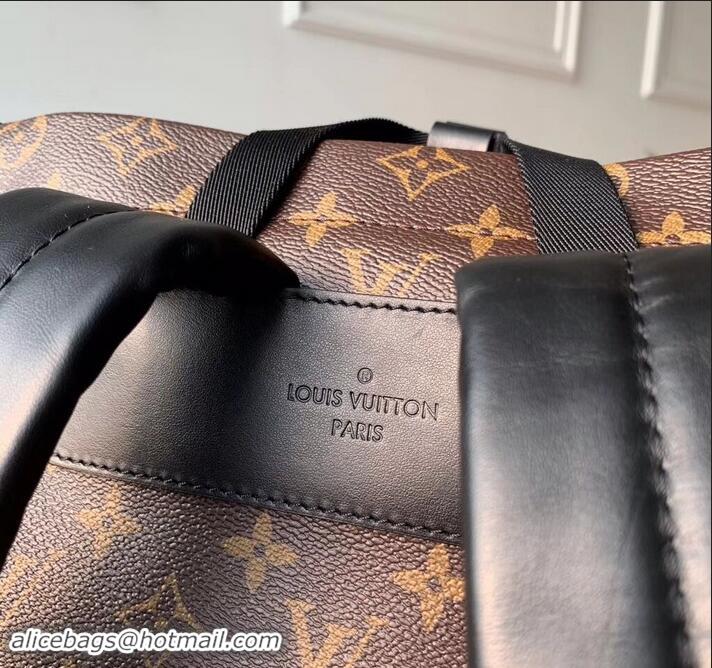 New Fashion Louis Vuitton Monogram Canvas Chalk Backpack Bag M44615 Marron 2019