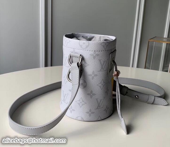 Best Product Louis Vuitton Monogram White Canvas Chalk Nano Bag M44631 2019