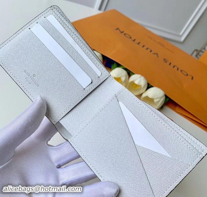 Low Price Louis Vuitton Monogram White Canvas Chalk Multiple Wallet M67819 2019