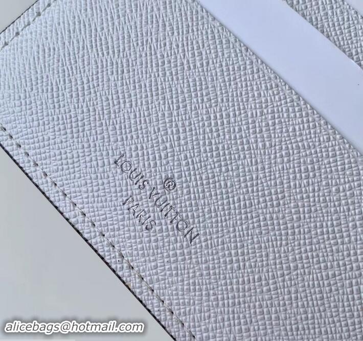 Low Price Louis Vuitton Monogram White Canvas Chalk Multiple Wallet M67819 2019