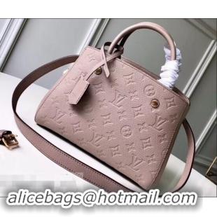 Good Quality Louis Vuitton Monogram Empreinte Leather Montaigne BB Bag M44160 Vison