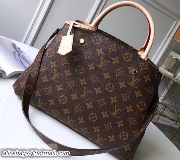 Best Design Louis Vuitton Monogram Canvas Montaigne MM Bag M41056