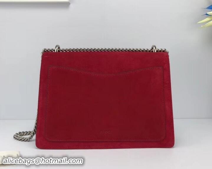 Most Popular Gucci Suede Dionysus Medium Shoulder Bag 403348/400235 Red