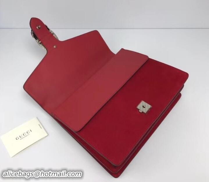 Most Popular Gucci Suede Dionysus Medium Shoulder Bag 403348/400235 Red