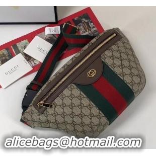 Classic Practical Gucci Vintage GG Web Belt Bag 575082 2019