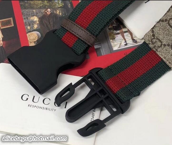 Classic Practical Gucci Vintage GG Web Belt Bag 575082 2019