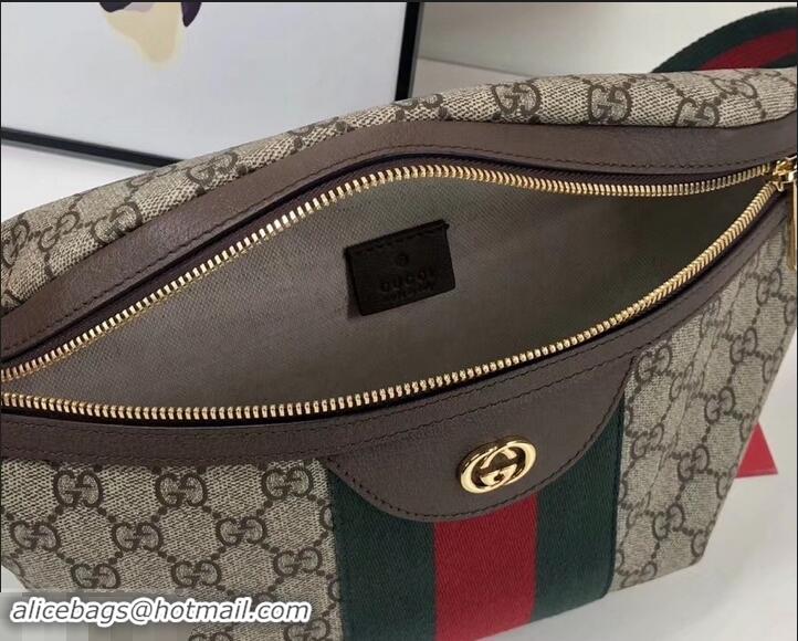 Classic Practical Gucci Vintage GG Web Belt Bag 575082 2019