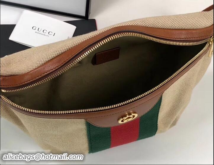 Low Cost Gucci Vintage Canvas Web Belt Bag 575082 2019