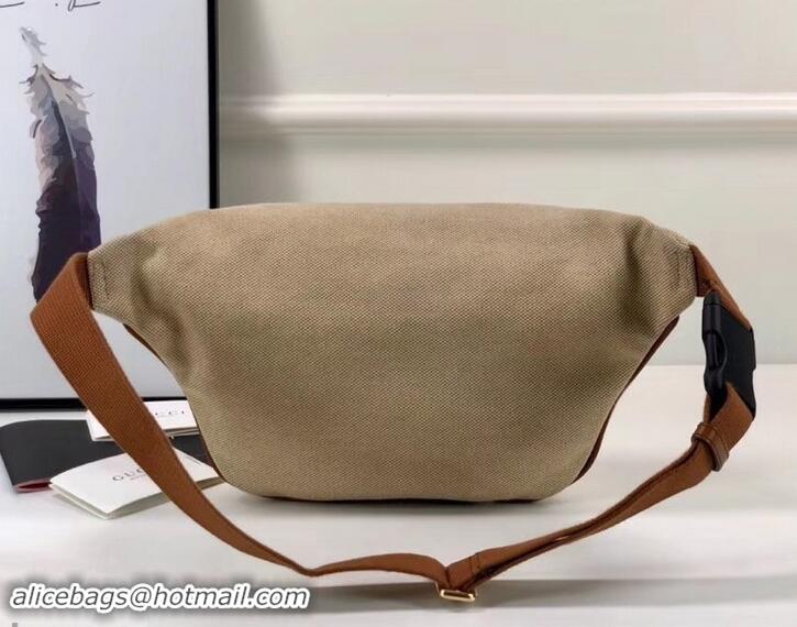 Low Cost Gucci Vintage Canvas Web Belt Bag 575082 2019