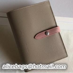 Reasonable Price Celine Bicolour Medium Strap Multifunction Wallet 608012 Camel/Pink