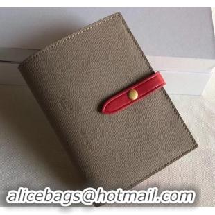 Discount Celine Bicolour Medium Strap Multifunction Wallet 608012 Camel/Red