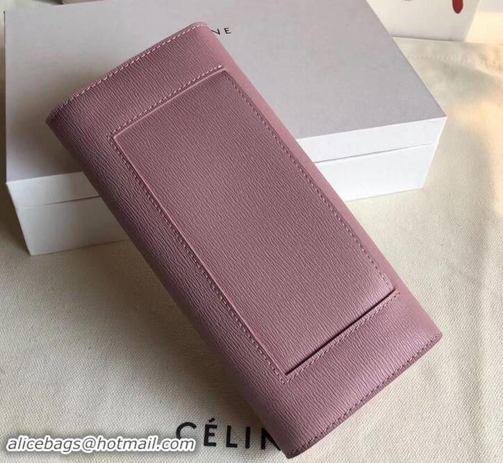 Crafted Celine Epi Large Flap Multifunction Wallet 600911 Light Pink