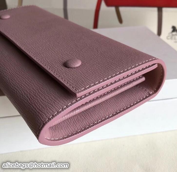 Crafted Celine Epi Large Flap Multifunction Wallet 600911 Light Pink