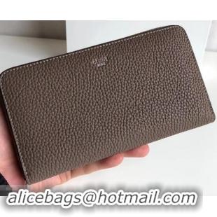 Promotion Shop Celine Large Multifunction Zip Around Wallet 600916 Camel/Yellow