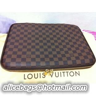 Best Design Louis Vuitton Damier Ebene Canvas Computer Sleeve 13 Inch N58022