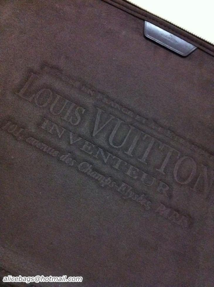 Best Design Louis Vuitton Damier Ebene Canvas Computer Sleeve 13 Inch N58022