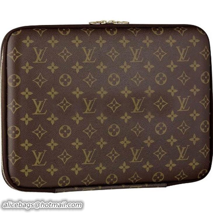 Hot Fashion Louis Vuitton Monogram Canvas Computer Sleeve 15 Inch M56397