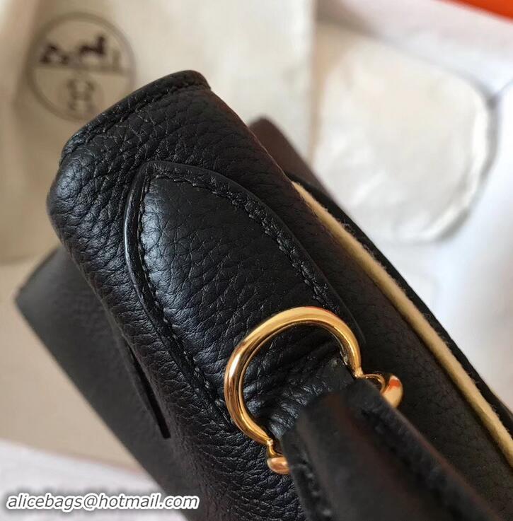 Design Hermes Kelly 28cm/32cm Bag In Original togo Leather With Gold/Sliver Hardware 600920 black