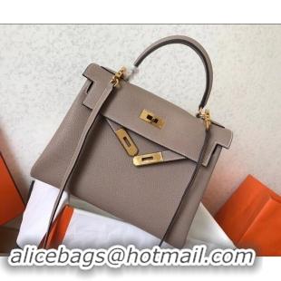 Discount Hermes Kelly 28cm Bag In Original togo Leather With Gold/Sliver Hardware 600920 etain