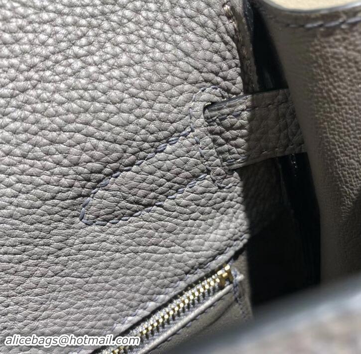 Discounts Hermes Kelly 28cm Bag In Original togo Leather With Gold/Sliver Hardware 600920 Vert Gris