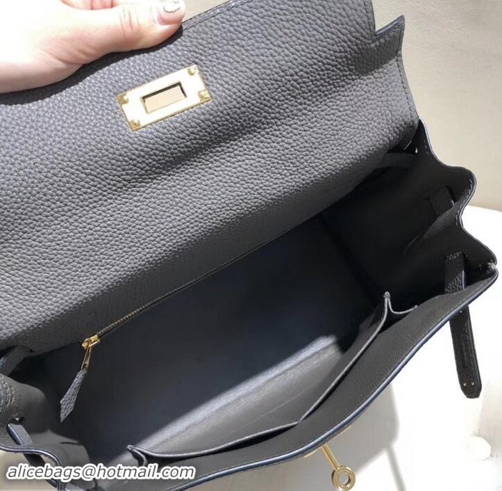 Discounts Hermes Kelly 28cm Bag In Original togo Leather With Gold/Sliver Hardware 600920 Vert Gris