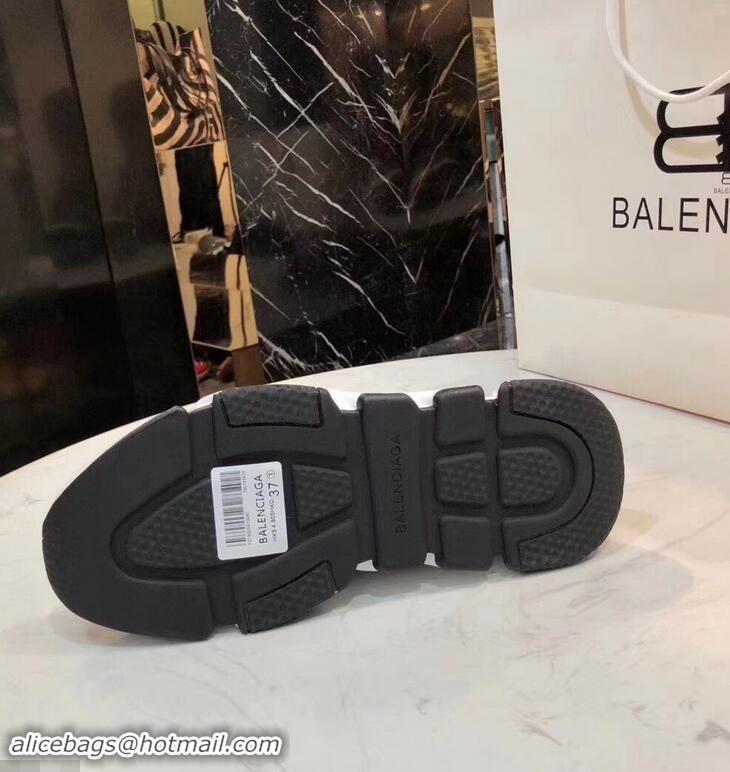 Discount Design Balenciaga Knit Sock Speed Trainers Sneakers NYC Taxi B92909 Black 2019