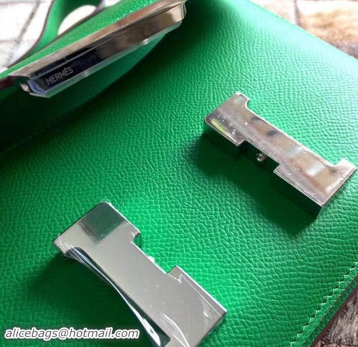 Popular Style Hermes Constance 18/23 Bag in original Epsom Leather 600933 Vert Bengale