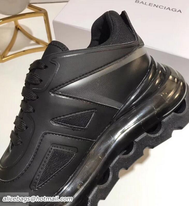 Top Quality Balenciaga Shoes 53045 BUMP'AIR Sneakers B96618 Black 2019