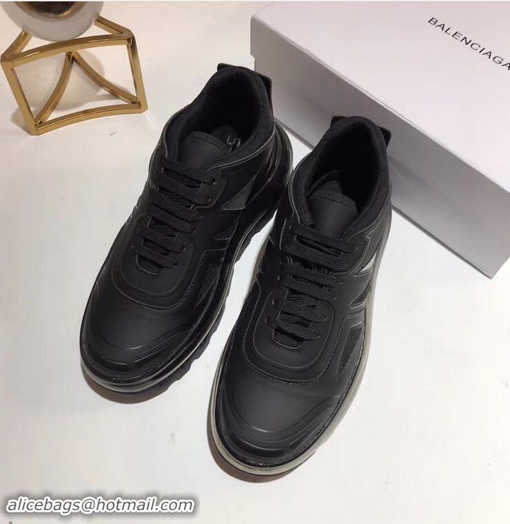 Top Quality Balenciaga Shoes 53045 BUMP'AIR Sneakers B96618 Black 2019