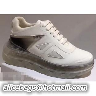 Popular Cheap Balenciaga Shoes 53045 BUMP'AIR Sneakers B96618 White 2019