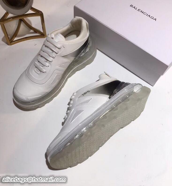 Popular Cheap Balenciaga Shoes 53045 BUMP'AIR Sneakers B96618 White 2019