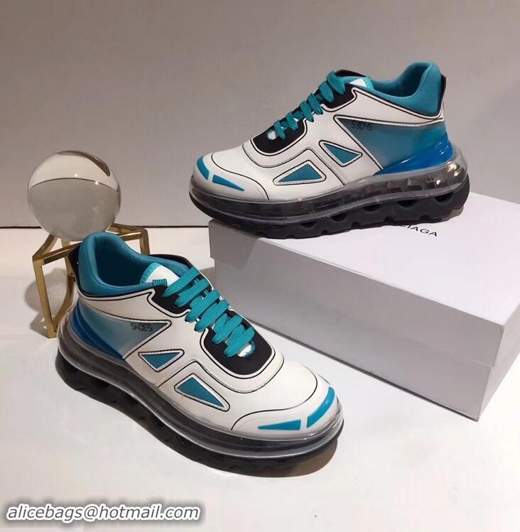 Low Cost Balenciaga Shoes 53045 BUMP'AIR Sneakers B96618 Blue 2019