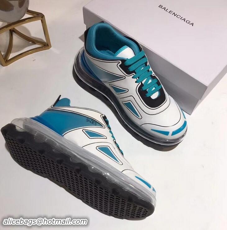 Low Cost Balenciaga Shoes 53045 BUMP'AIR Sneakers B96618 Blue 2019