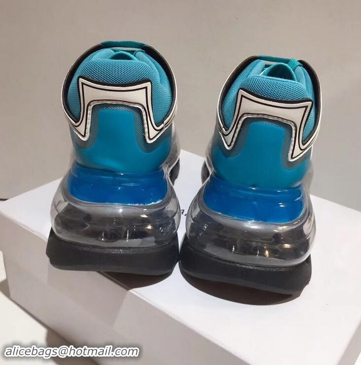 Low Cost Balenciaga Shoes 53045 BUMP'AIR Sneakers B96618 Blue 2019