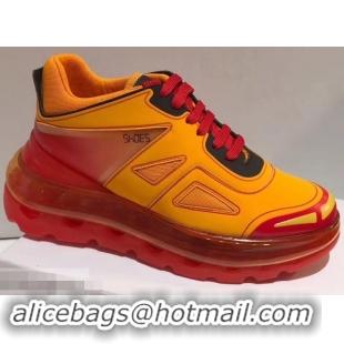 Promotional Balenciaga Shoes 53045 BUMP'AIR Sneakers B96618 Orange 2019